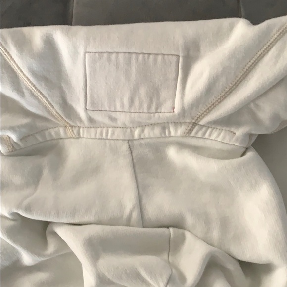 Hollister Thick Warm Sweatshirt Soft Large White - Picture 4 of 9